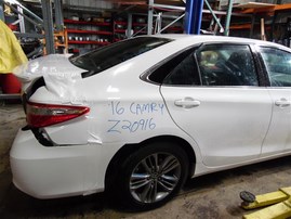 2016 TOYOTA CAMRY SE WHITE 2.5 AT Z20916